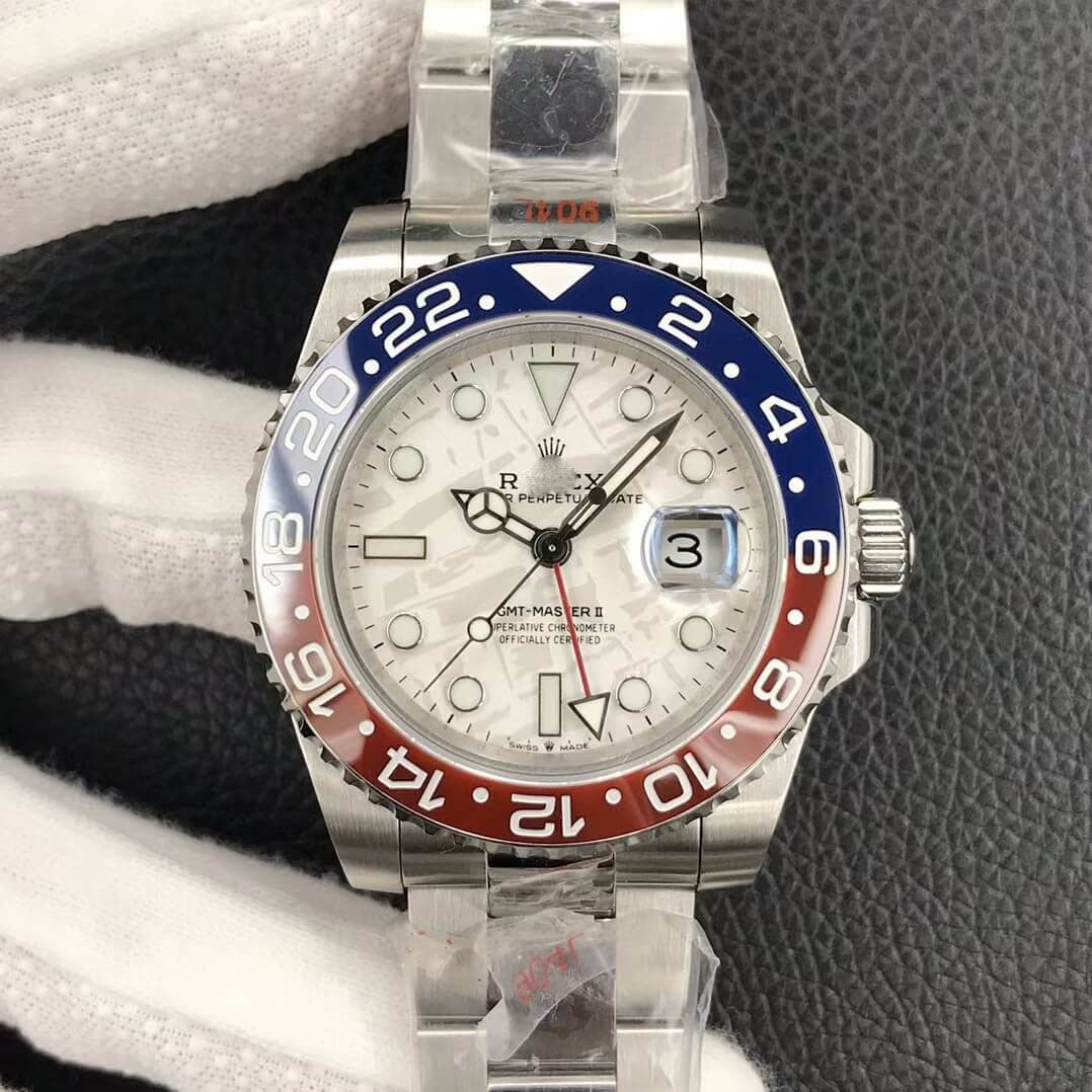 GMT MASTER II 126719BLRO-0002 GM FACTORY STAINLESS STEEL STRAP